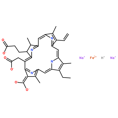 Chlorophyllin iron complex