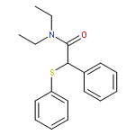 N,N-diethyl-2-phenyl-2-(phenylsulfanyl)acetamide