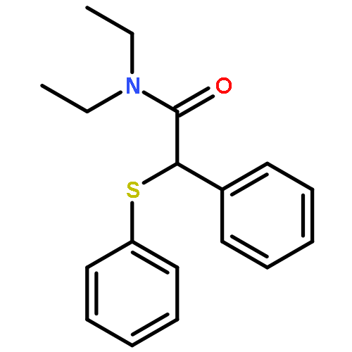 N,N-diethyl-2-phenyl-2-(phenylsulfanyl)acetamide