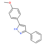 5-(4-methoxyphenyl)-3-phenyl-1H-pyrazole