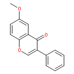 6-METHOXY-3-PHENYLCHROMEN-4-ONE 