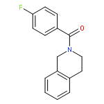 2-(4-fluorobenzoyl)-1,2,3,4-tetrahydroisoquinoline