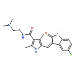 1H-Pyrrole-3-carboxamide,N-[2-(dimethylamino)ethyl]-5-[(Z)-(5-fluoro-1,2-dihydro-2-oxo-3H-indol-3-ylidene)methyl]-2,4-dimethyl-