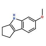 Cyclopent[b]indole, 1,2,3,4-tetrahydro-6-methoxy-