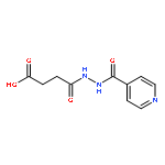 Butanedioicacid, 1-[2-(4-pyridinylcarbonyl)hydrazide]