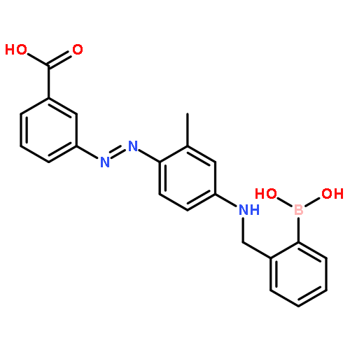 Benzoic acid,3-[[4-[[(2-boronophenyl)methyl]amino]-2-methylphenyl]azo]-