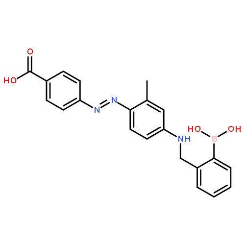 Benzoic acid,4-[[4-[[(2-boronophenyl)methyl]amino]-2-methylphenyl]azo]-