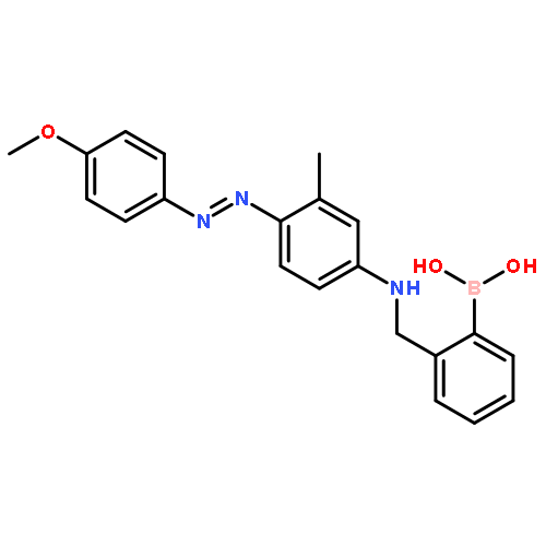 Boronic acid,[2-[[[4-[(4-methoxyphenyl)azo]-3-methylphenyl]amino]methyl]phenyl]-