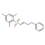 Benzenesulfonamide, 2,4,6-trimethyl-N-(3-phenylpropylidene)-