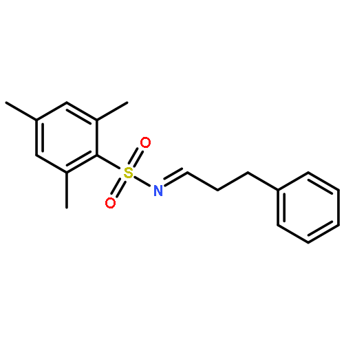 Benzenesulfonamide, 2,4,6-trimethyl-N-(3-phenylpropylidene)-