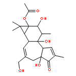 5H-Cyclopropa[3,4]benz[1,2-e]azulen-5-one,9a-(acetyloxy)-1,1a,1b,4,4a,7a,7b,8,9,9a-decahydro-4a,7b,9-trihydroxy-3-(hydroxymethyl)-1,1,6,8-tetramethyl-,(1aR,1bS,4aR,7aS,7bS,8R,9R,9aS)-