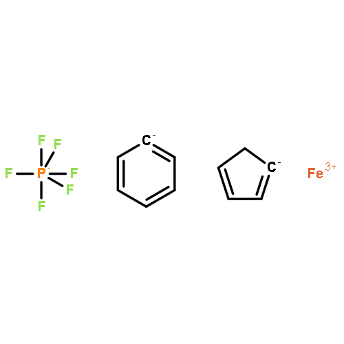 Iron(1+), (.eta.5-2,4-cyclopentadien-1-yl)(1,2,3,4,5,6-.eta.)-(1-methylethyl)benzene-, hexafluorophosphate(1-)