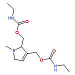 [3-(ETHYLCARBAMOYLOXYMETHYL)-1-METHYL-2,5-DIHYDROPYRROL-2-YL]METHYL N-ETHYLCARBAMATE 