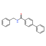 [1,1'-Biphenyl]-4-carboxamide, N-(phenylmethyl)-