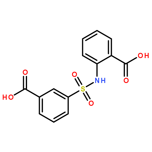 2-(3-carboxybenzenesulfonamido)benzoic acid