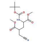 (4R)-N-(tert-Butyloxycarbonyl)-4-(cyanomethyl)-L-glutamic Acid 1,5-Dimethyl Ester