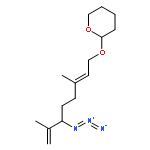 2H-Pyran, 2-[[(2E)-6-azido-3,7-dimethyl-2,7-octadienyl]oxy]tetrahydro-