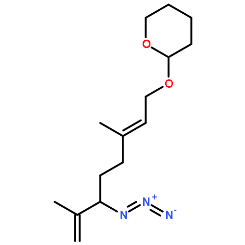 2H-Pyran, 2-[[(2E)-6-azido-3,7-dimethyl-2,7-octadienyl]oxy]tetrahydro-