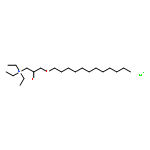 (3-DODECOXY-2-HYDROXYPROPYL)-TRIETHYLAZANIUM;CHLORIDE 