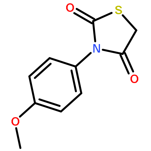 2,4-Thiazolidinedione, 3-(4-methoxyphenyl)-