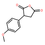 2,5-Furandione, dihydro-3-(4-methoxyphenyl)-