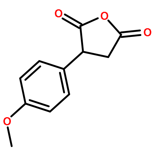 2,5-Furandione, dihydro-3-(4-methoxyphenyl)-