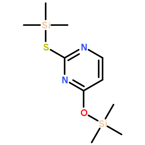 Pyrimidine, 4-[(trimethylsilyl)oxy]-2-[(trimethylsilyl)thio]-