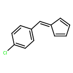 Benzene, 1-chloro-4-(2,4-cyclopentadien-1-ylidenemethyl)-