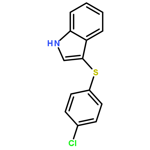 1H-Indole, 3-[(4-chlorophenyl)thio]-