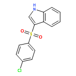 1H-Indole, 3-[(4-chlorophenyl)sulfonyl]-