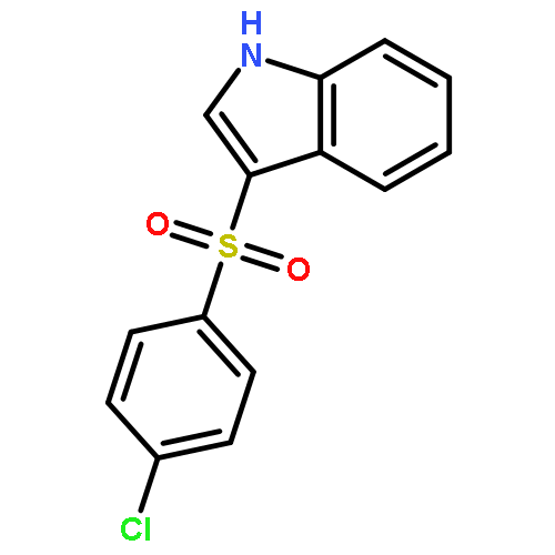 1H-Indole, 3-[(4-chlorophenyl)sulfonyl]-