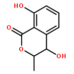 (3S,4S)-3,4-Dihydro-4,8-dihydroxy-3-methyl-1H-2-benzopyran-1-one