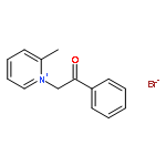 2-Methyl-1-(2-oxo-2-phenylethyl)pyridin-1-ium bromide