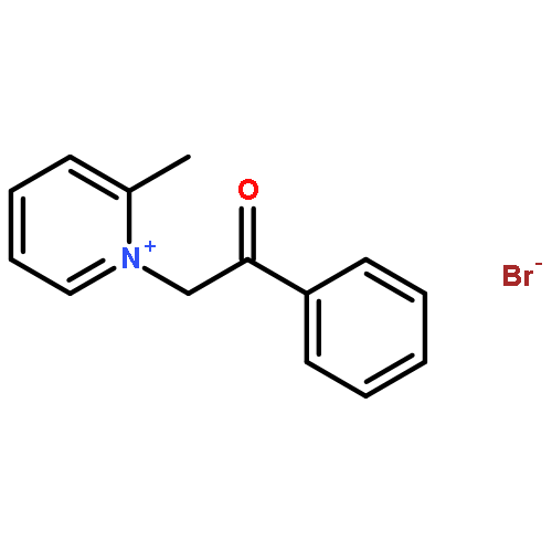 2-Methyl-1-(2-oxo-2-phenylethyl)pyridin-1-ium bromide