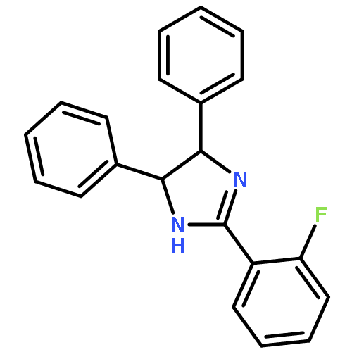 1H-Imidazole, 2-(2-fluorophenyl)-4,5-dihydro-4,5-diphenyl-, (4S,5S)-