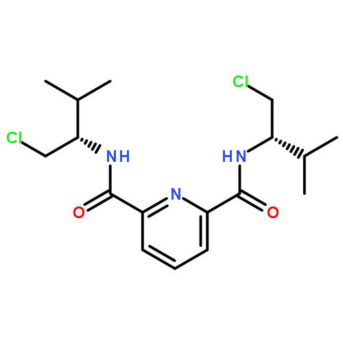 N2,N6-bis((S)-1-chloro-3-methylbutan-2-yl)pyridine-2,6-dicarboxamide