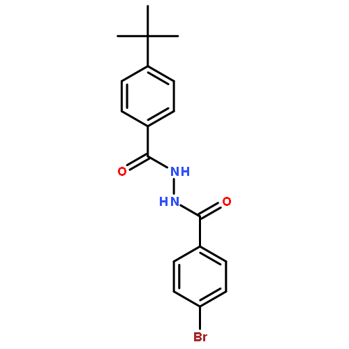 Benzoic acid, 4-bromo-, 2-[4-(1,1-dimethylethyl)benzoyl]hydrazide