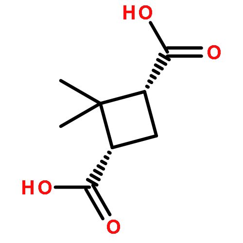 1,3-Cyclobutanedicarboxylic acid, 2,2-dimethyl-, (1R,3S)-rel-