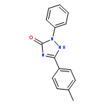 3H-1,2,4-Triazol-3-one, 1,2-dihydro-5-(4-methylphenyl)-2-phenyl-