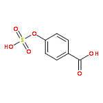 Benzoic acid, 4-(sulfooxy)-