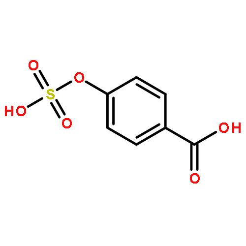 Benzoic acid, 4-(sulfooxy)-