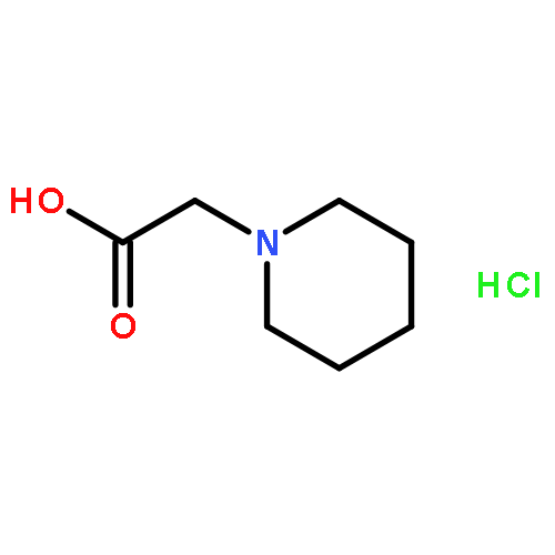 Piperidinoacetic acid hydrochloride