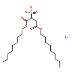 sodium 1,4-dinonyl sulphonatosuccinate