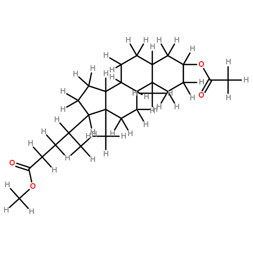 3alpha-Acetoxy-6-oxo-5alpha-cholansaeuremethylester