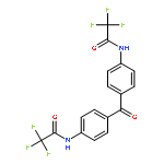 Acetamide, N,N'-(carbonyldi-4,1-phenylene)bis[2,2,2-trifluoro-