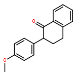 1(2H)-NAPHTHALENONE, 3,4-DIHYDRO-2-(4-METHOXYPHENYL)-