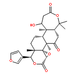 Oxireno[4,4a]-2-benzopyrano[6,5-g][2]benzoxepin-3,5,9(3aH,4bH,6H)-trione,1-(3-furanyl)decahydro-11-hydroxy-4b,7,7,11a,13a-pentamethyl-,(1S,3aS,4aR,4bR,6aR,11S,11aR,11bR,13aS)-