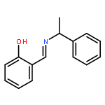 Phenol, 2-[[[(1S)-1-phenylethyl]imino]methyl]-