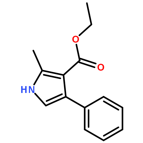 1H-Pyrrole-3-carboxylicacid, 2-methyl-4-phenyl-, ethyl ester