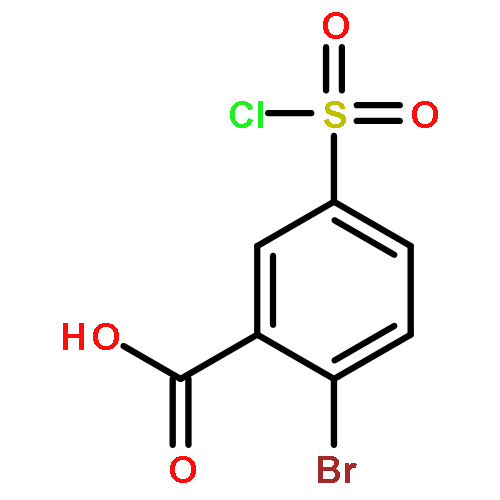 2-Bromo-5-(chlorosulfonyl)benzoic acid